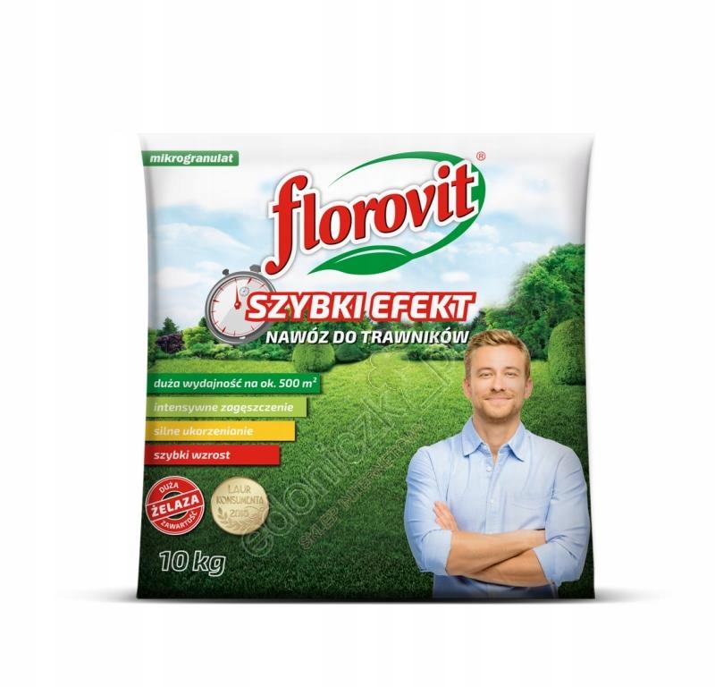 Florovit trávníkové hnojivo Rychlý Efekt 10 kg