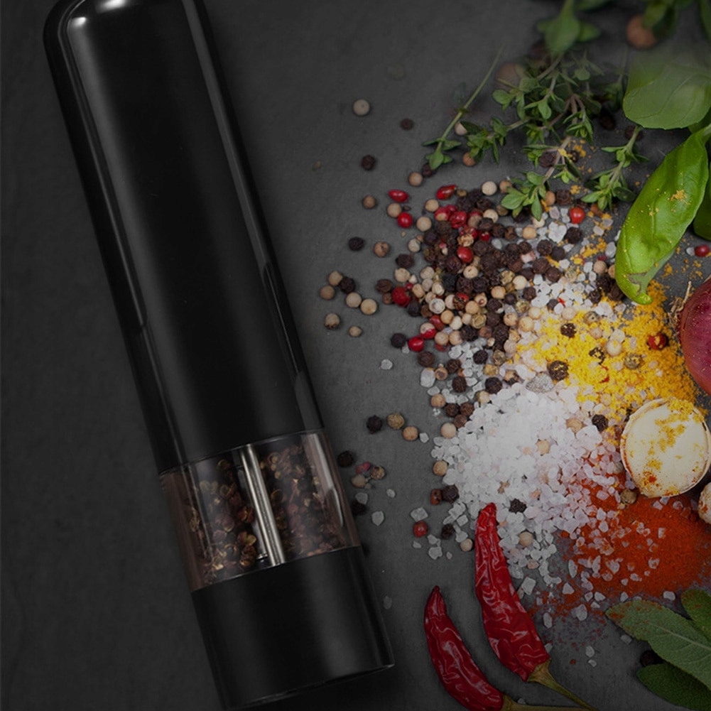 MŁYNEK ELEKTRYCZNY DO SOLI PIEPRZU PRZYPRAW AUTOMATYCZNY DO MIELENIA