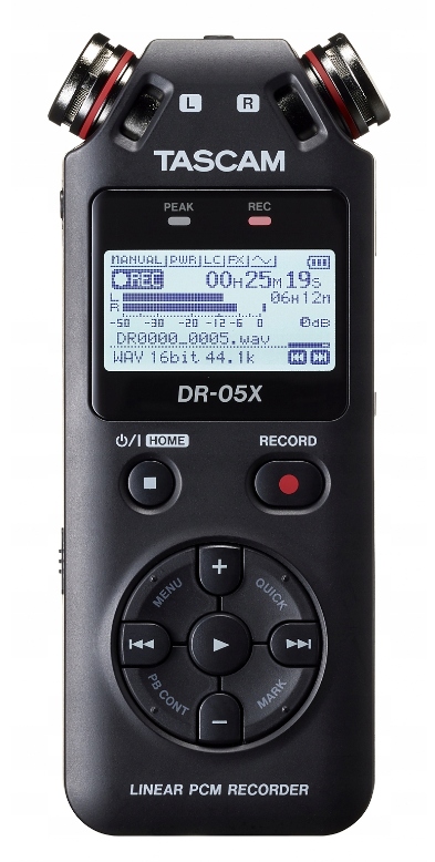 Tascam DR-05X rejestrator z interfejsem audio USB