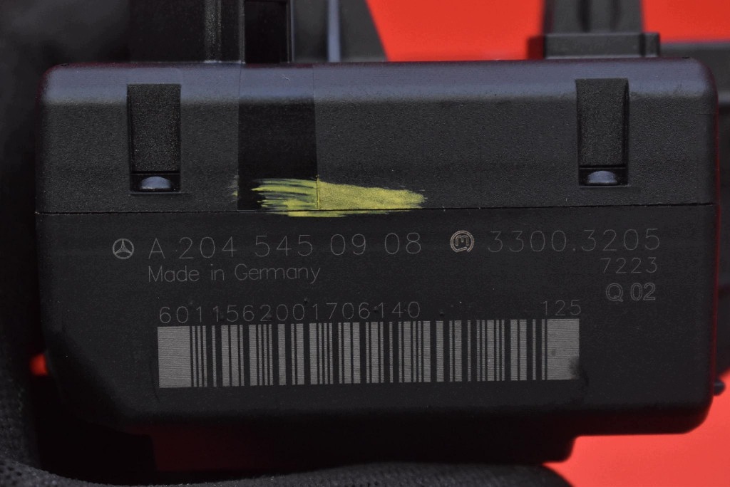 ignition key A2045450908 MERCEDES C-KLASA W204 1.8 compressor; 156 KM