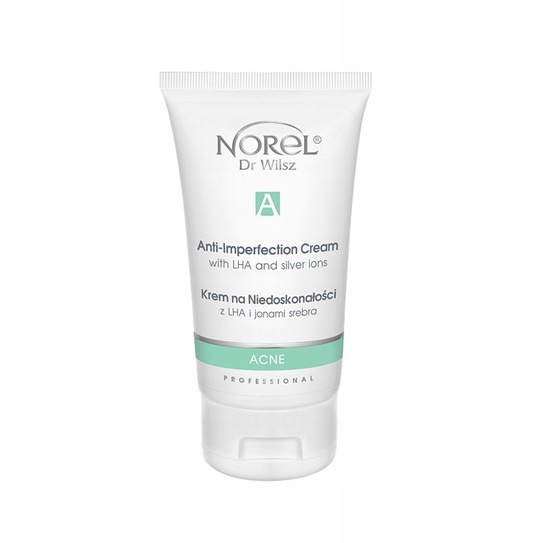 Norel Acne Krem na Niedoskonałości z Lha i Jonami Srebra 150ml