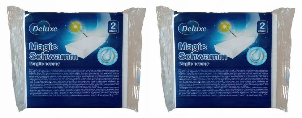 

Deluxe Magiczne gąbki do czyszczenia 4szt Niemcy