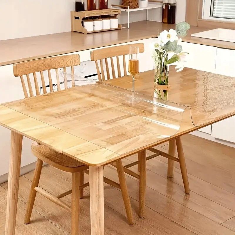 Folia Mata Ochronna Na Stół Blat Przezroczysta Gruba 80x210