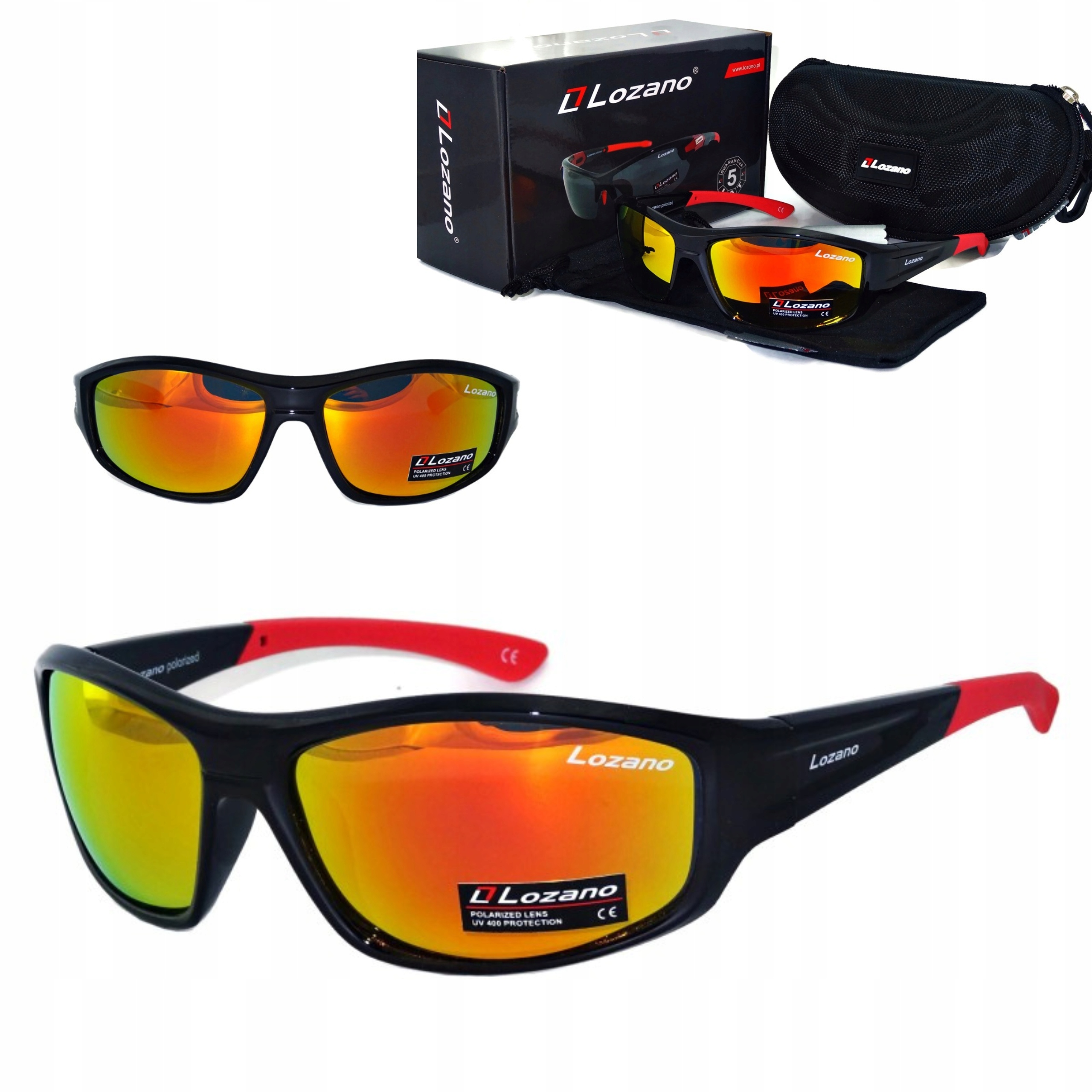 Polarizační Sportovní Sluneční Brýle Lozano Na Kolo Pro Trénink