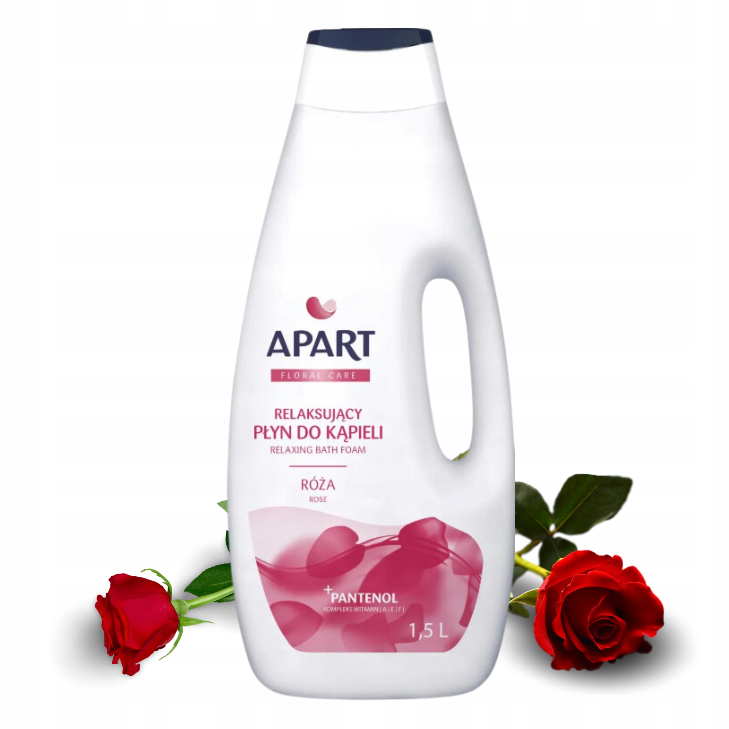 APART FLORAL CARE PŁYN DO KĄPIELI RELAKSUJĄCY RÓŻA Z PANTENOLEM 1,5 L