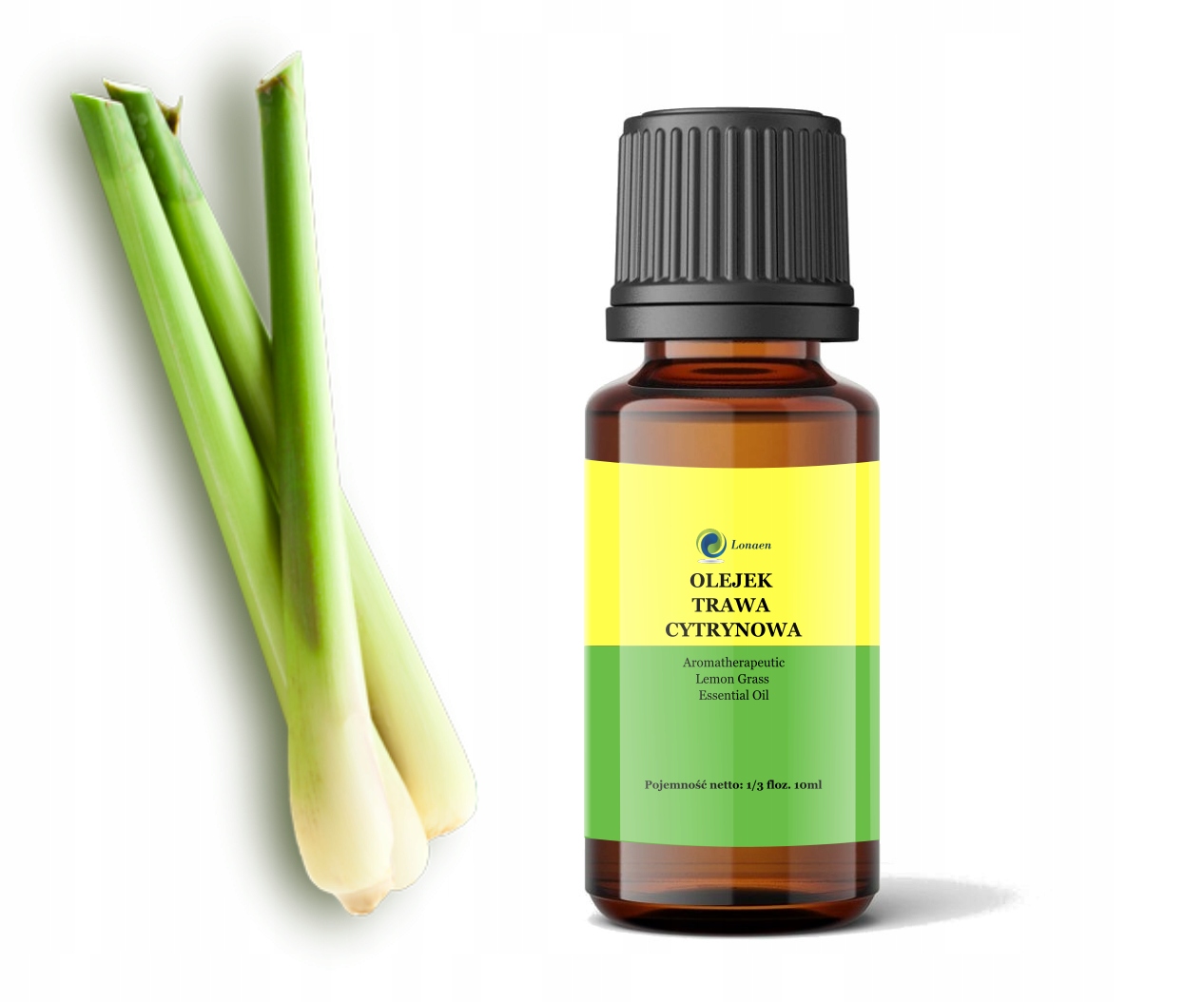 

Olejek Eteryczny Z Trawy Cytrynowej 10 ML Natural