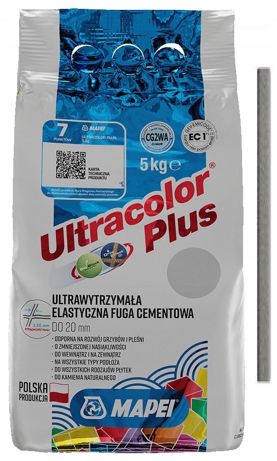 MAPEI FUGA ULTRACOLOR PLUS 113 SZARY 5kg