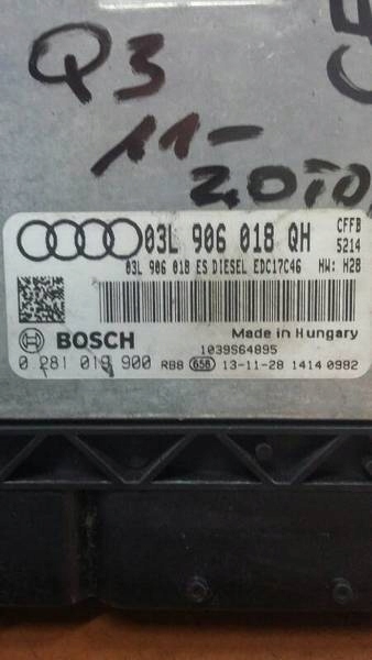 počítač 03L906018QH AUDI Q3 2.0TDI