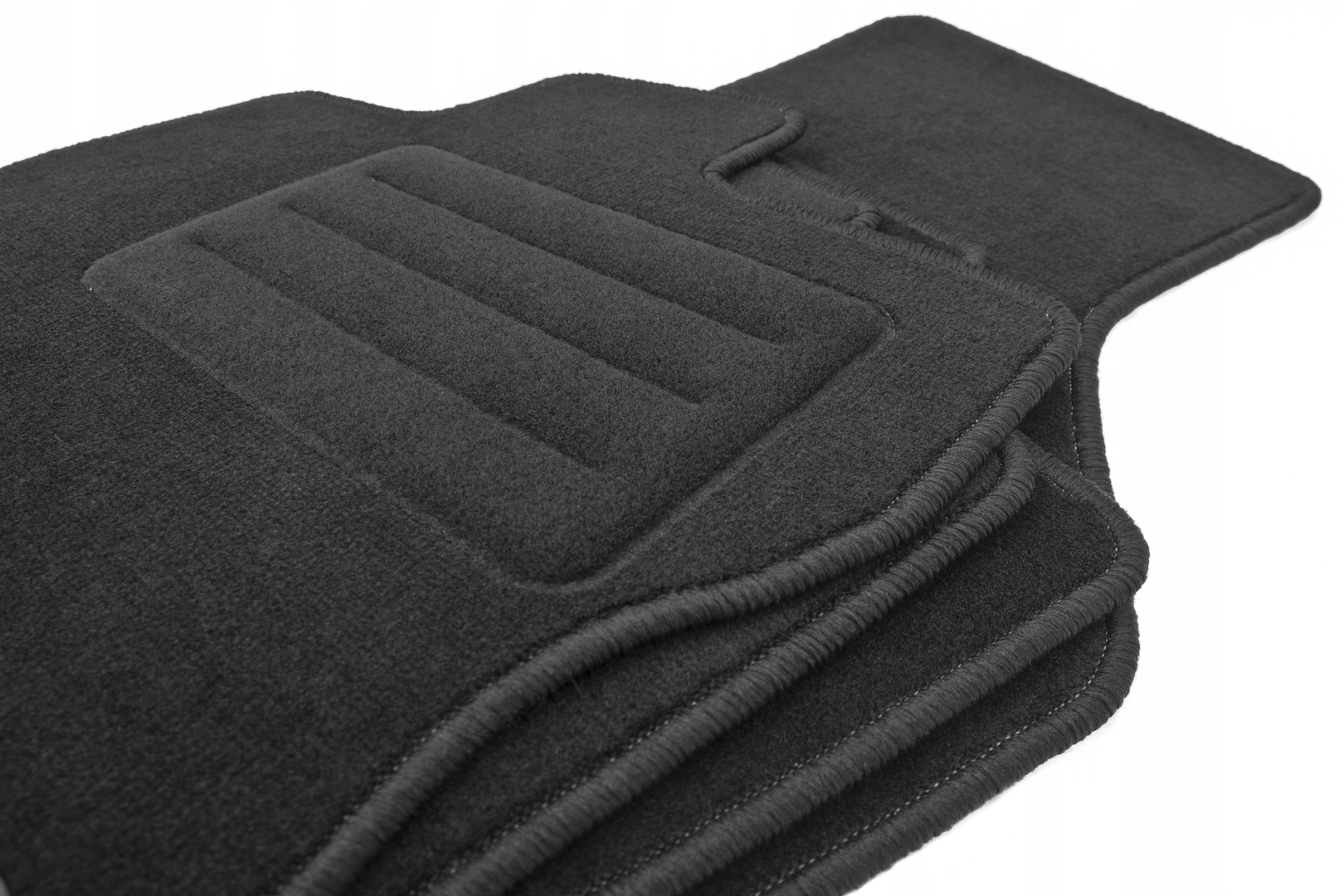 Толстые велюровые коврики для Kia Rio III (2011-2017)