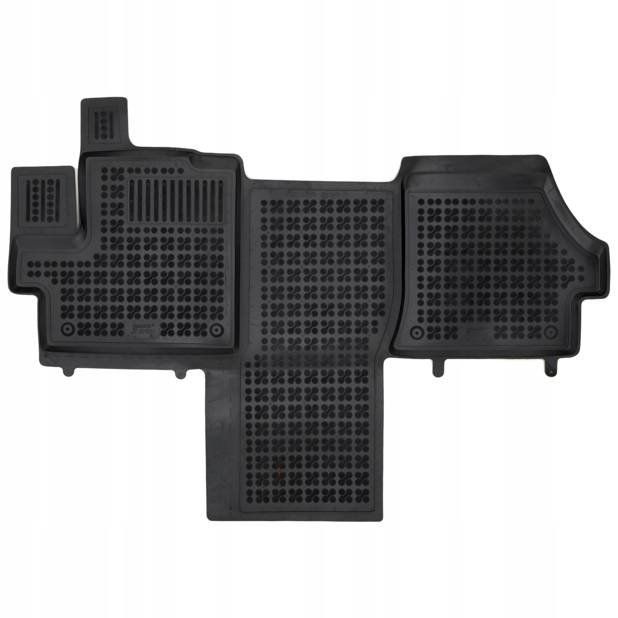 Gumové rohože pre Opel Movano III (C) od roku 2022, predný rad sedadiel, s príslušenstvom