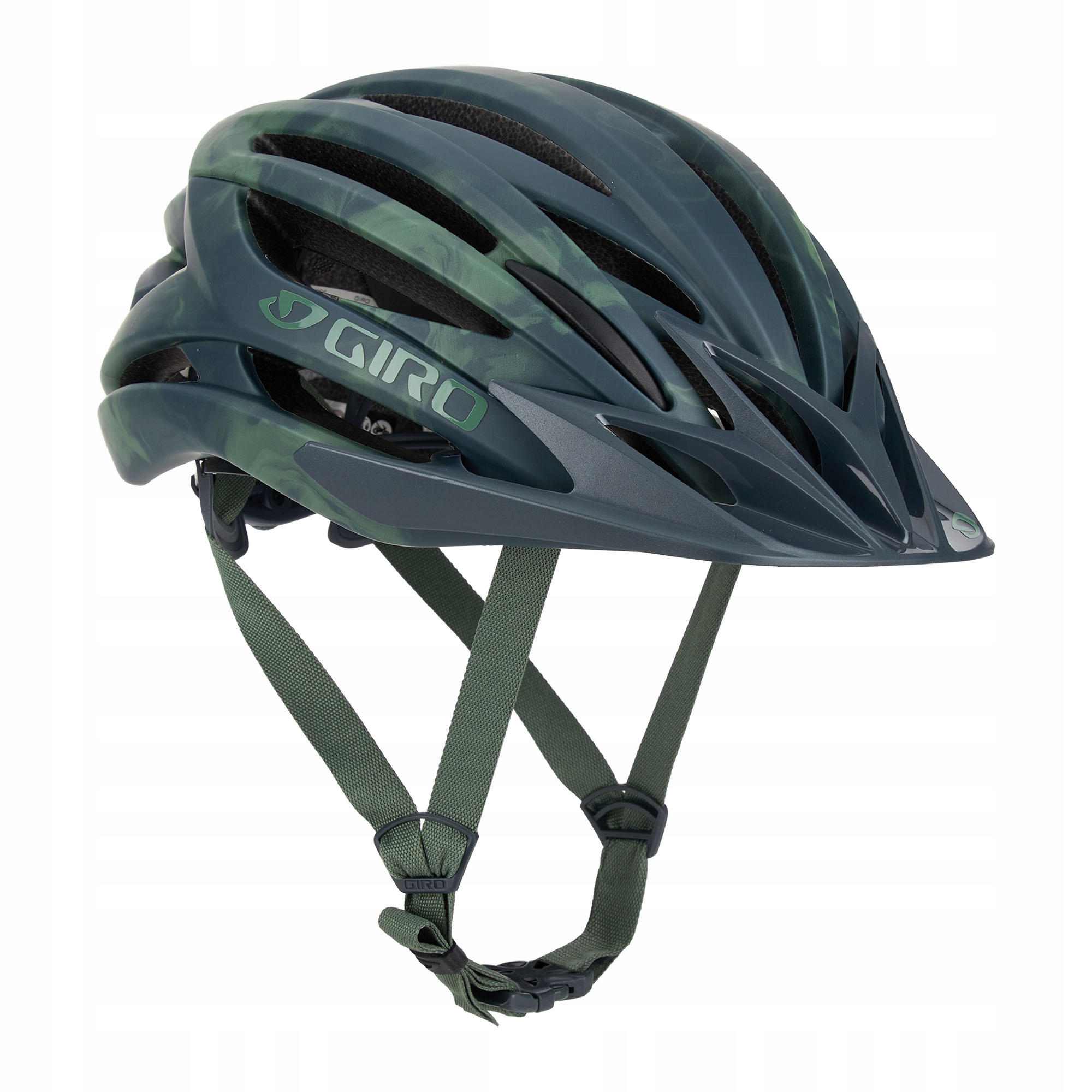 Mtb helma Giro Artex Integrated Mips, barva: hedge green cosmic dust