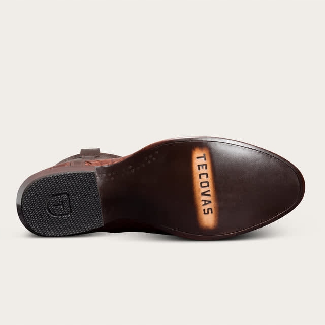 Tecovas Mens The Austin Walnut Alligator Brown Długość wkładki 32 cm