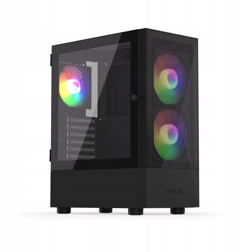 Počítačová Skříň Krux Vako Midi Tower Atx Okno Tunel Atx micro Atx mini Atx
