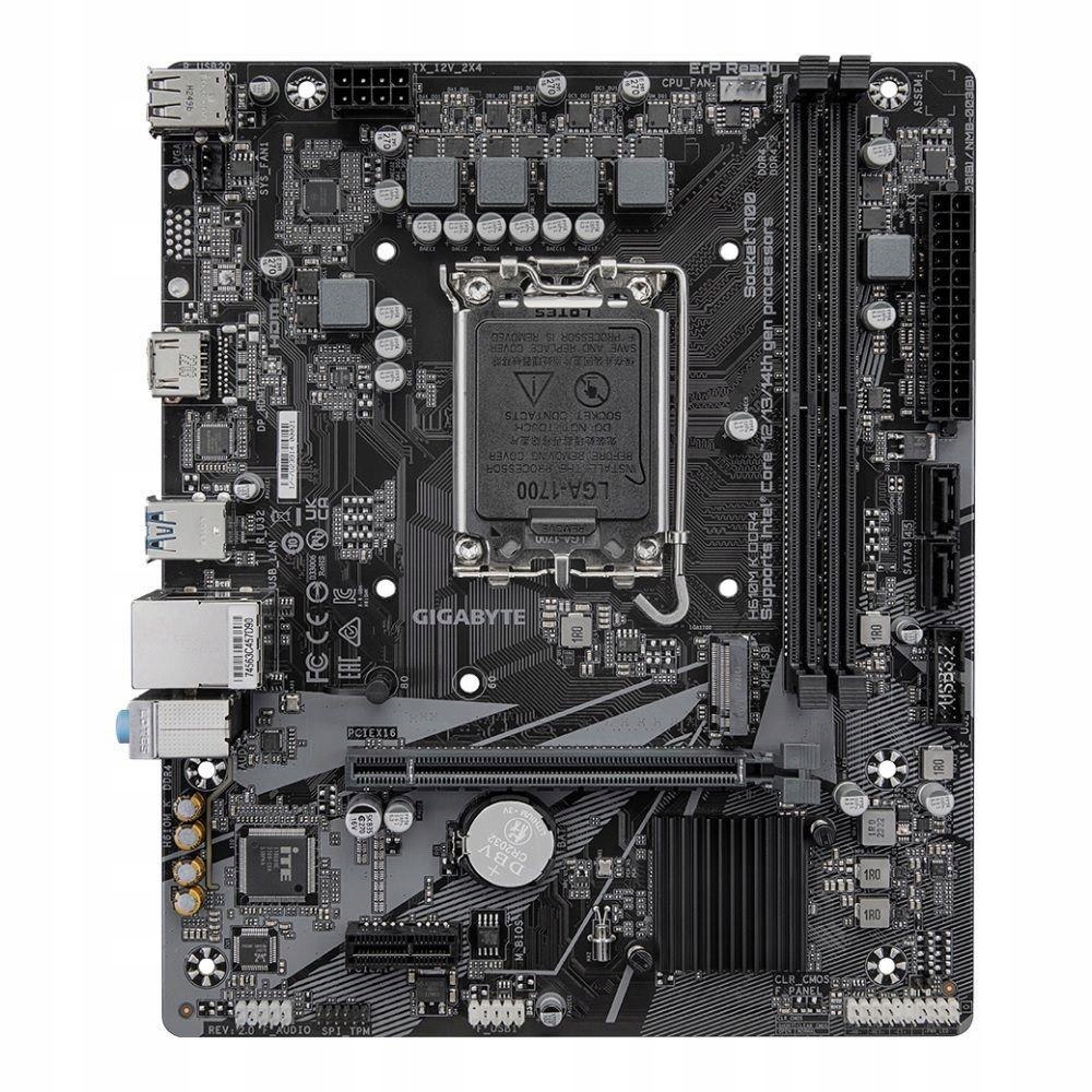 Doska Gigabyte H610M K DDR4 (rev. 2.0) /H610/DDR4/SATA3/M.2/ USB3.0/PCIe4.0