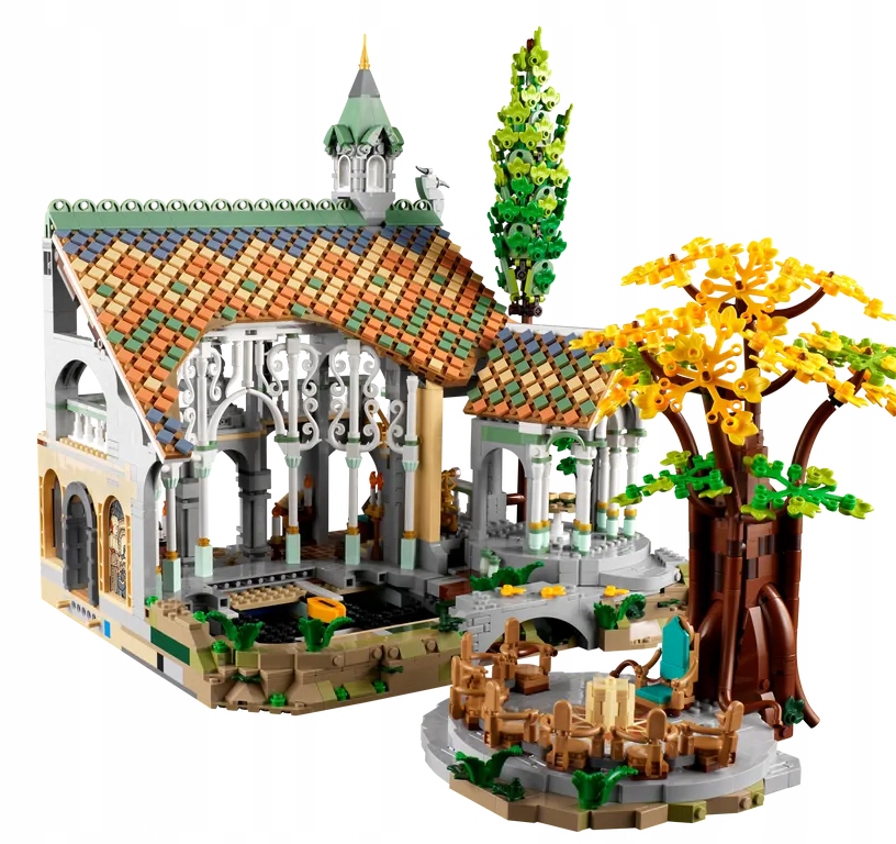LEGO Icons A Gyűrűk Ura: Rivendell 10316 építőkockák Gyermek életkora 18 év <