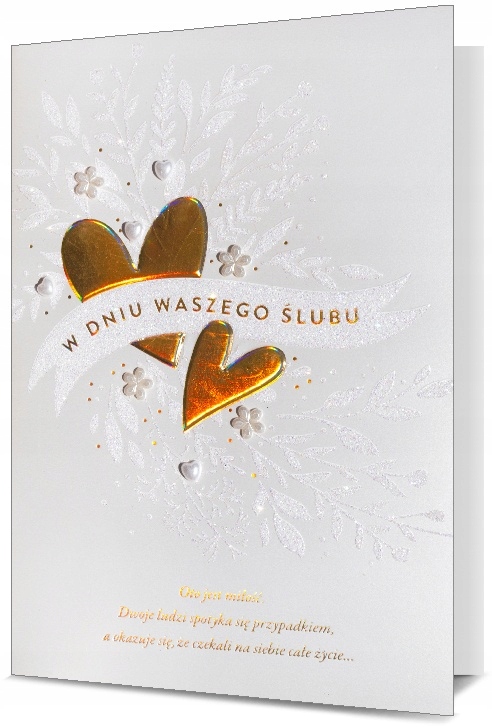

Kartka ślubna w dniu Waszego ślubu