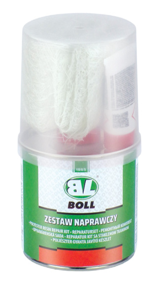 BOLL 002190 ZESTAW NAPRAWCZY: ŻYWICA POLIESTROWA UTWARDZACZ MATA SZKLANA