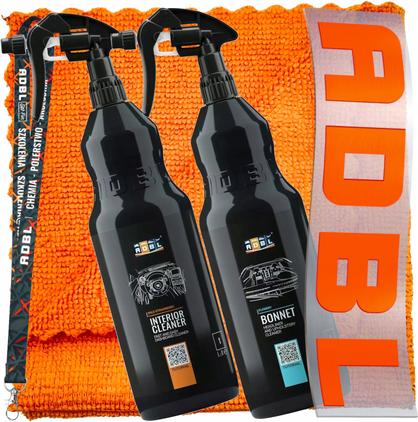 

Adbl Zestaw Bonnet Interior Cleaner Do Wnętrz 2x1L