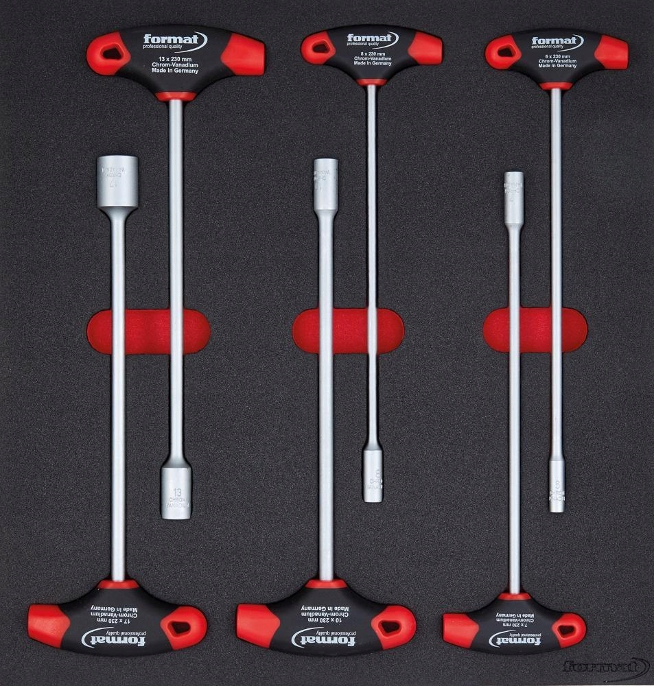 Инструментальный модуль 2/3-торцевые ключи с ручкой