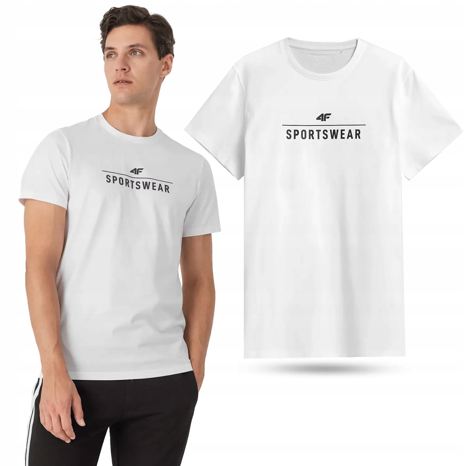 

Koszulka Męska 4F T-shirt Bawełna Sport 23M539