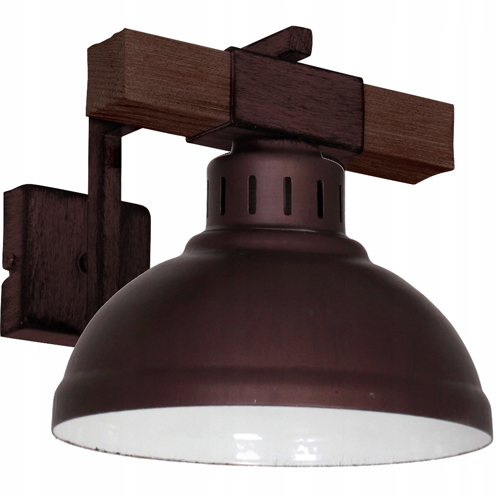 Luminex 9051 nástěnné svítidlo Hakon dark wood 1