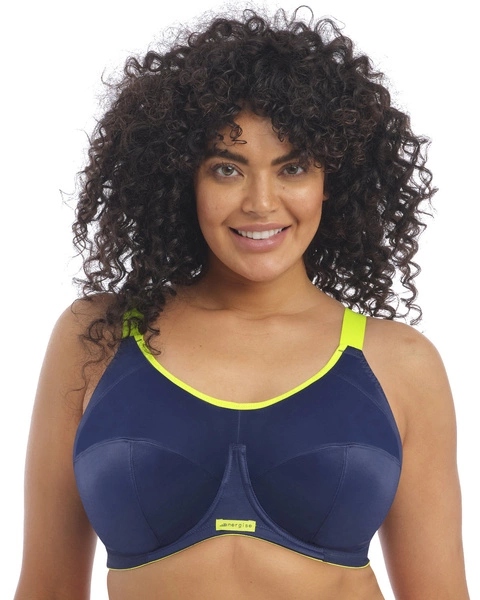 Elomi Energise sportovní podprsenka námořnická modrá