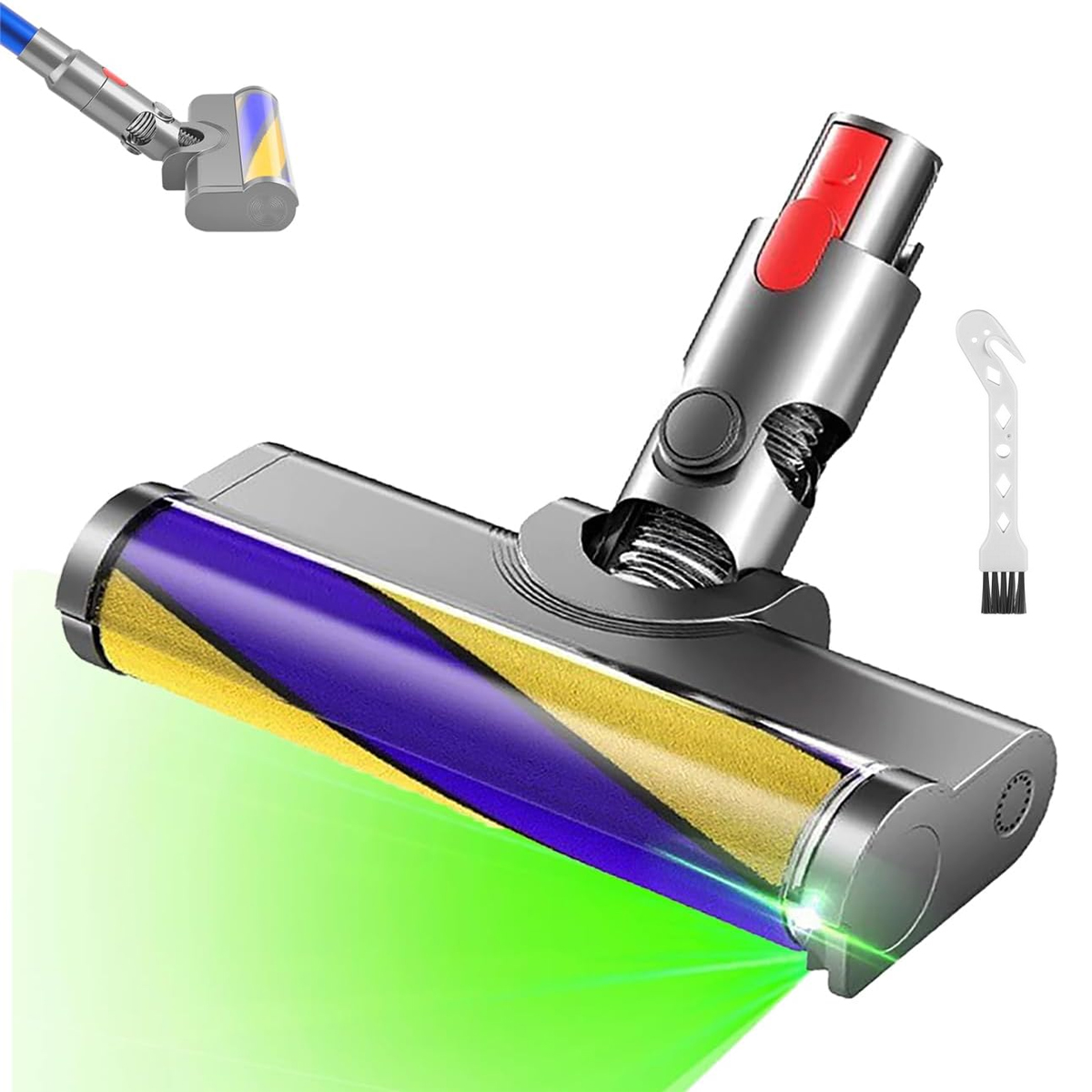 Turbo Szczotka Led Elektroszczotka Do Dyson V7 V8 V10 V11 V15