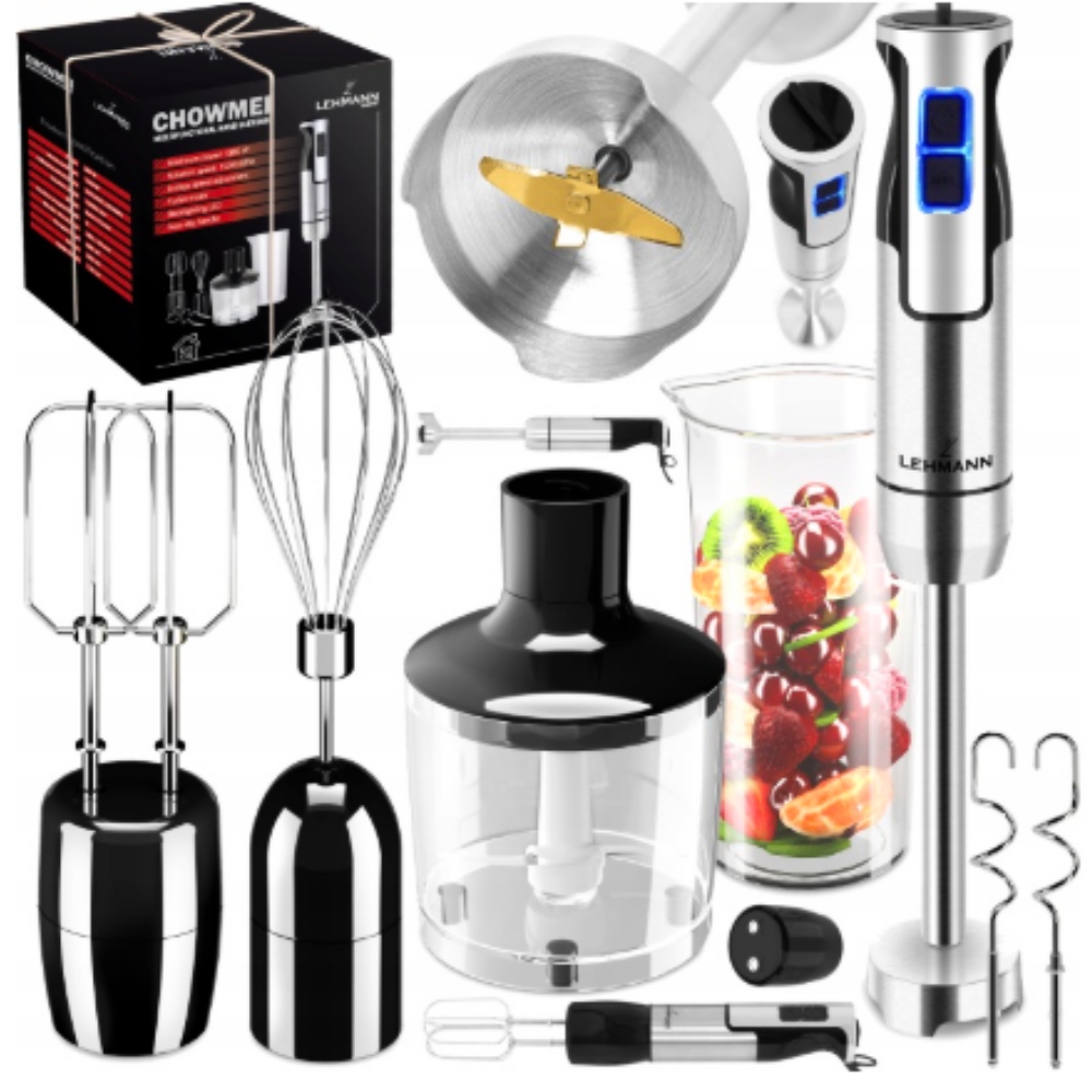 Silný multifunkční Ruční Mixér XXL – 15 000 otáček Turbo