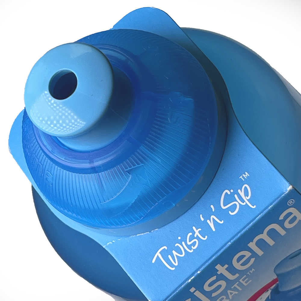 BIDON NA WODĘ BUTELKA SISTEMA HELIX 600ml DO SZKOŁY PRZEDSZKOLA NA ROWER Kod producenta 730