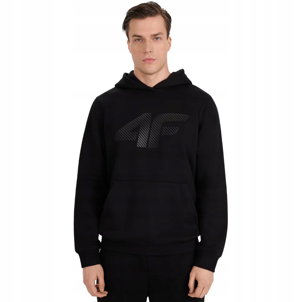 Pánská mikina 4F M1766 hluboká černá 4FWMM00TSWSM1766 20S Velikost 2XL