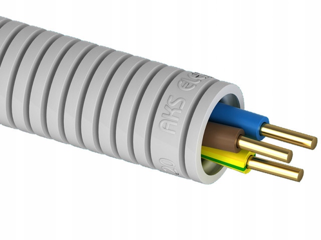 

Rura karbowana peszel szary 320N 20/14 50mb