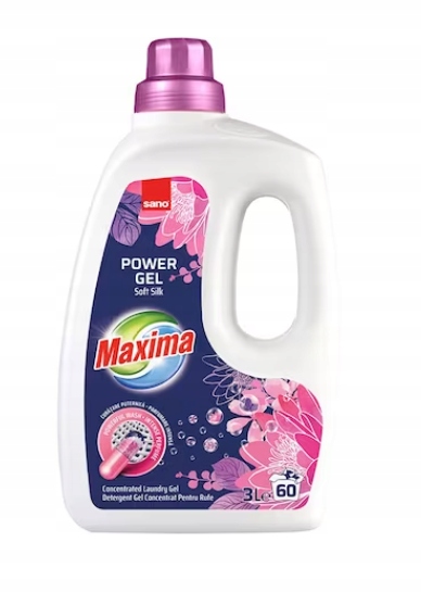 Levně Sano Maxima skoncentrován do prania 3L. z mikrokapsułami Soft Silk
