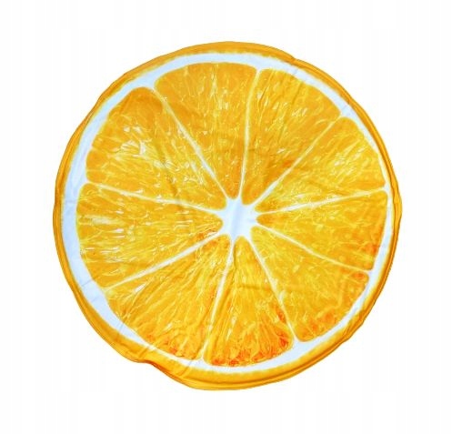 

Mata chłodząca psa kota Okrągła Legowisko Orange