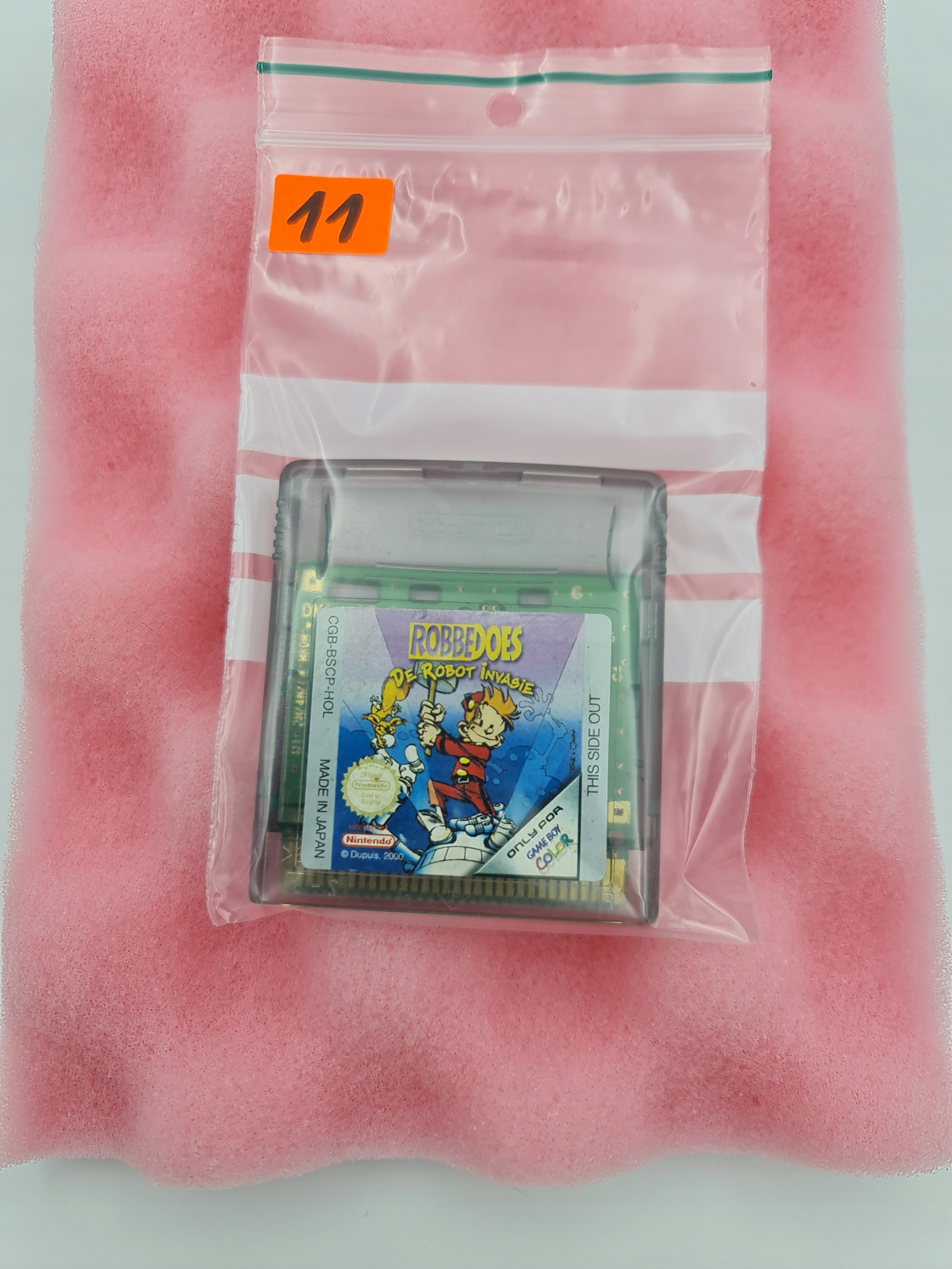 GAME BOY COLOR ROBBEDOES THE ROBOT INVASIE Producent Nintendo