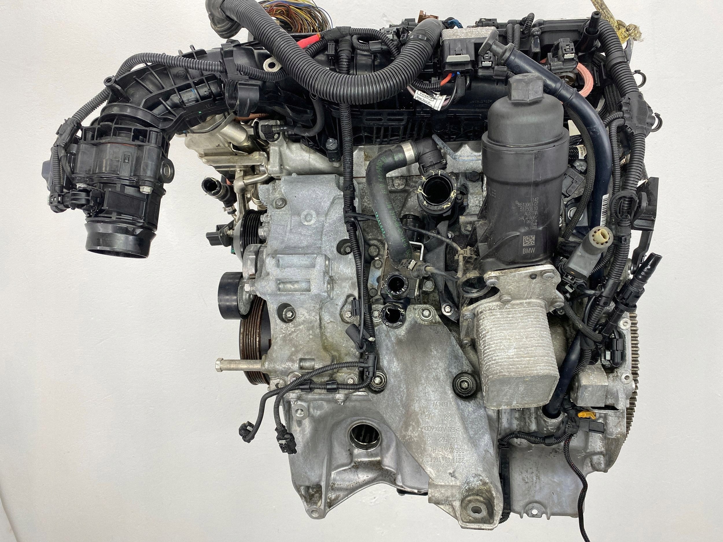 engine complete B47D20A BMW X3 F25 xDrive 20d B47 2.0d B47D20 190KM