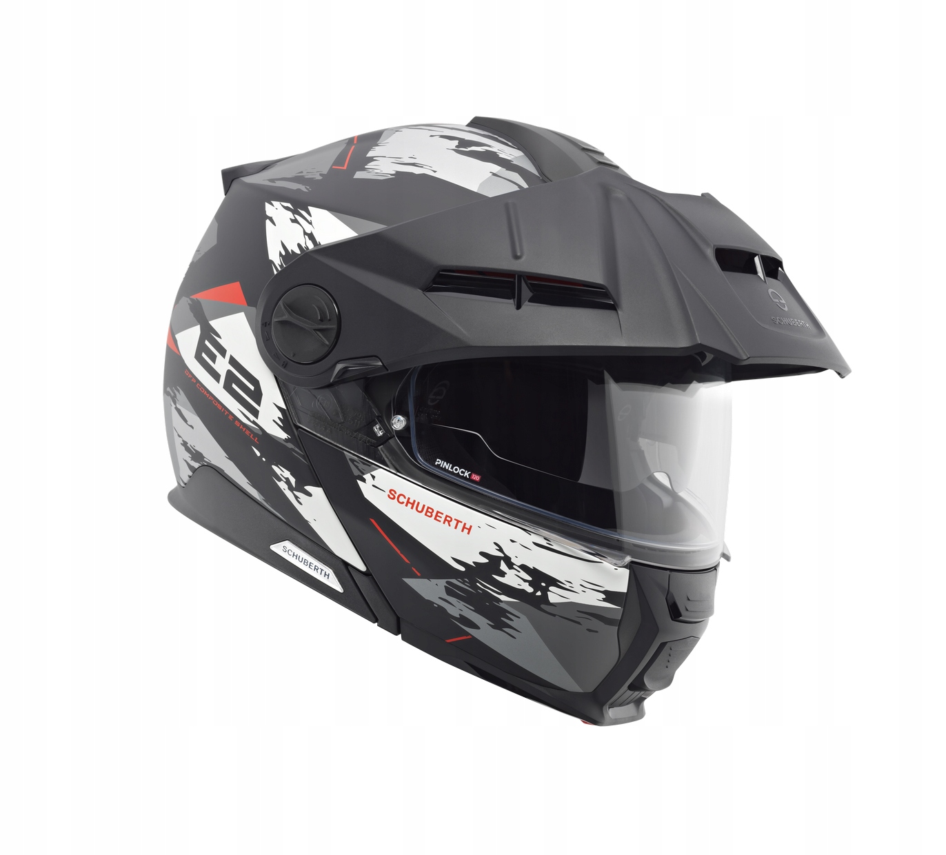 Schuberth E2 čeľusťová prilba Trail Grey r. 59/L