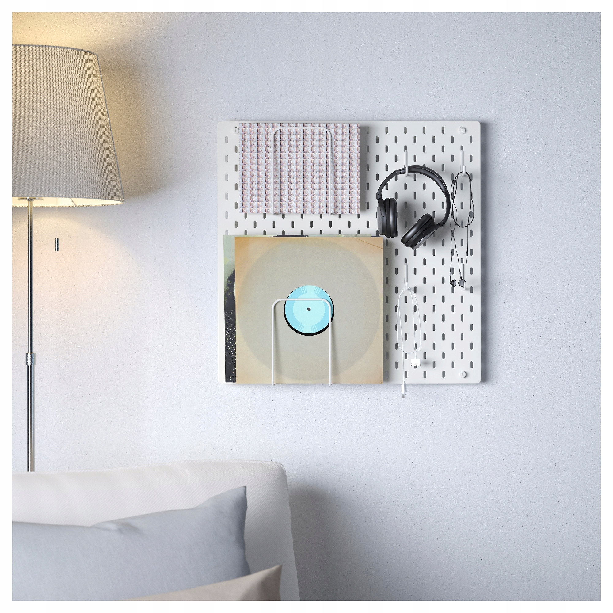 IKEA SKADIS Haczyk, biały 2szt Marka Ikea