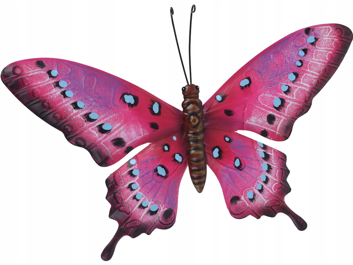 

Duży Metalowy Motyl Dekoracja Ścienna