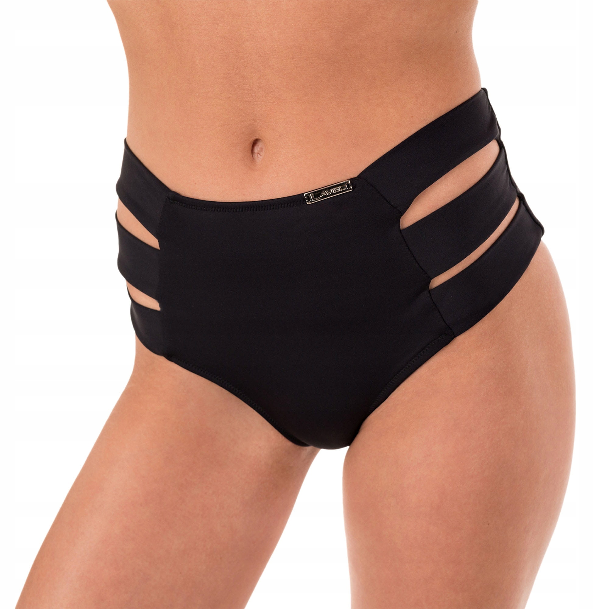 Vysoké plavkové kalhotky Lavel Panties vN Aleksja černé [Velikost 36]