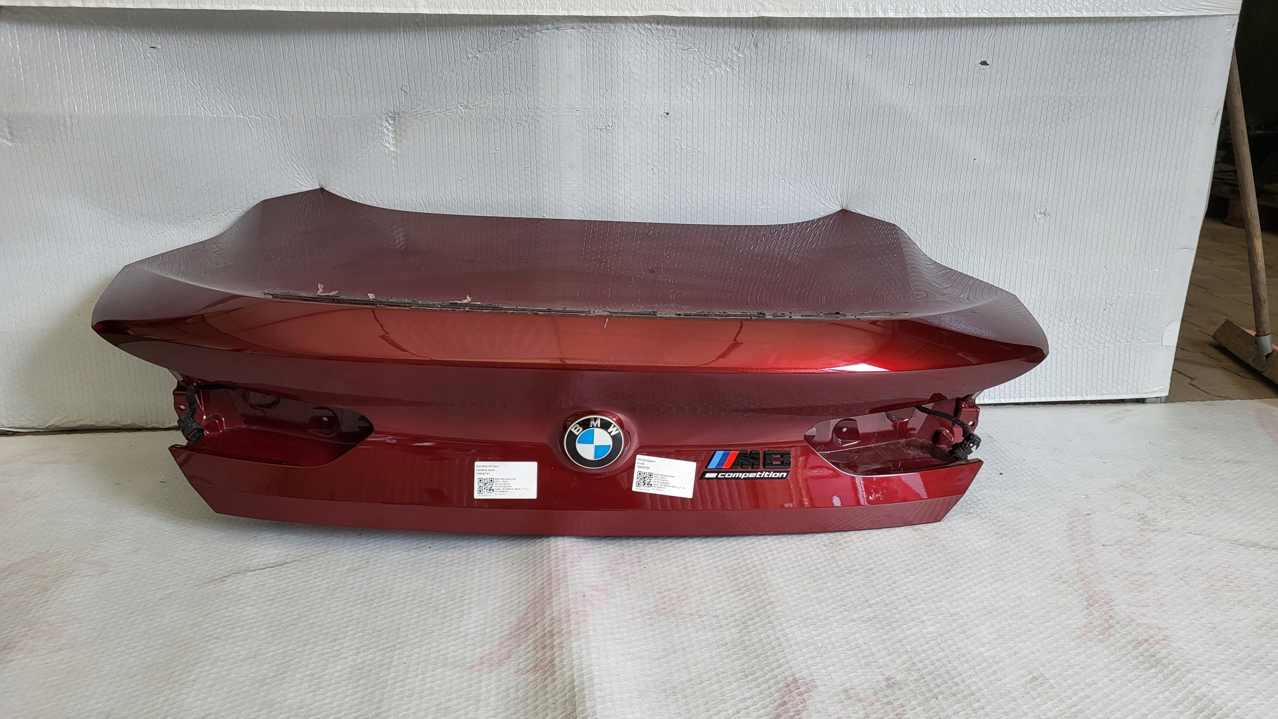 KLAPA TYNA TYŁ BMW M8 F92 G15 X1C