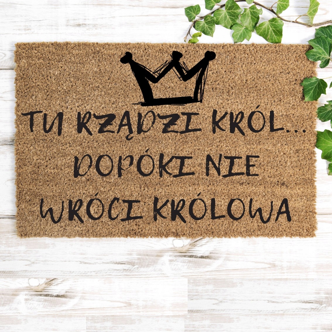 WYCIERACZKA POD DRZWI GRUBA 40x60CM MATA DO BUTÓW Materiał kokosowa