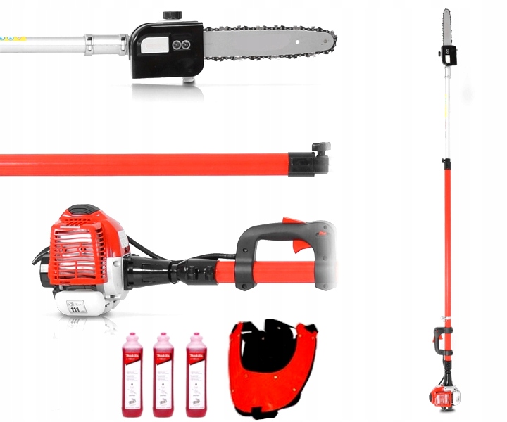 Benzínová Okružní Pila Teleskopická Pro Větve
