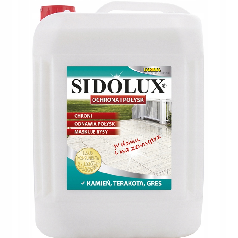 Levně Sidolux ochrana a lesk terakotový kámen gres 5 L