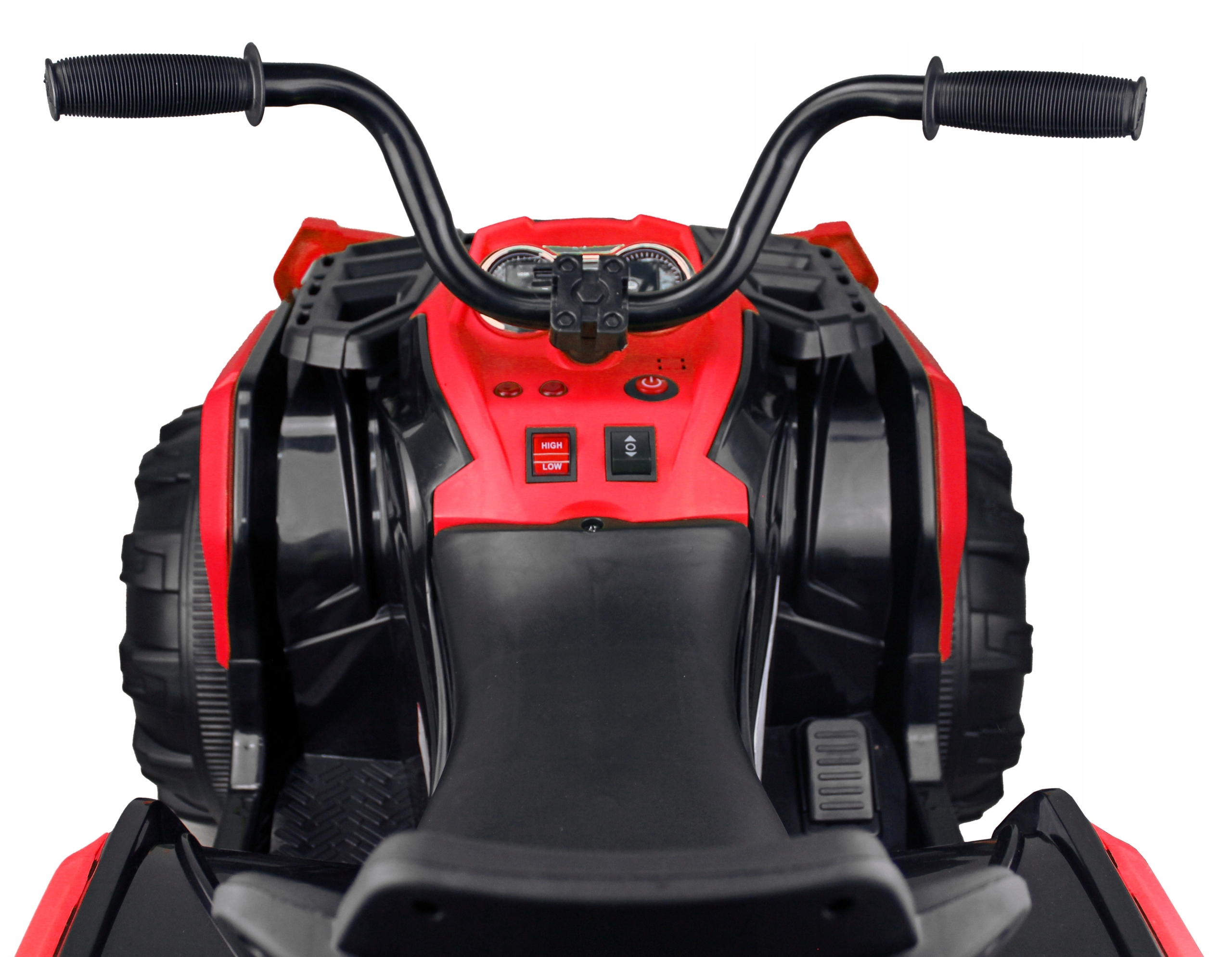 Quad Q2 CZERWONY na akumulator dla dzieci + MP3 Długość pojazdu 102 cm