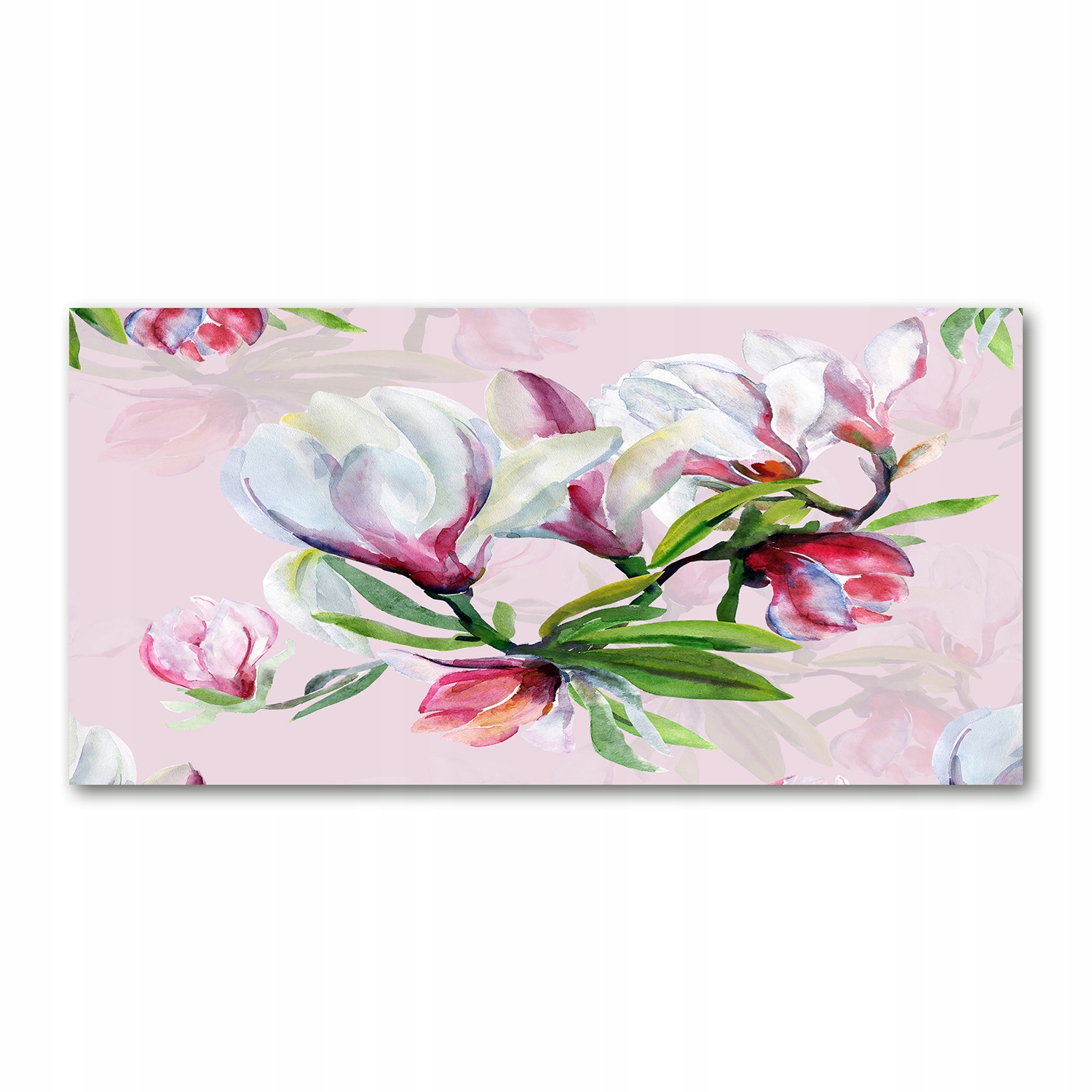 

Foto obraz akryl zdjęcie Kwiaty magnolii 120X60 cm