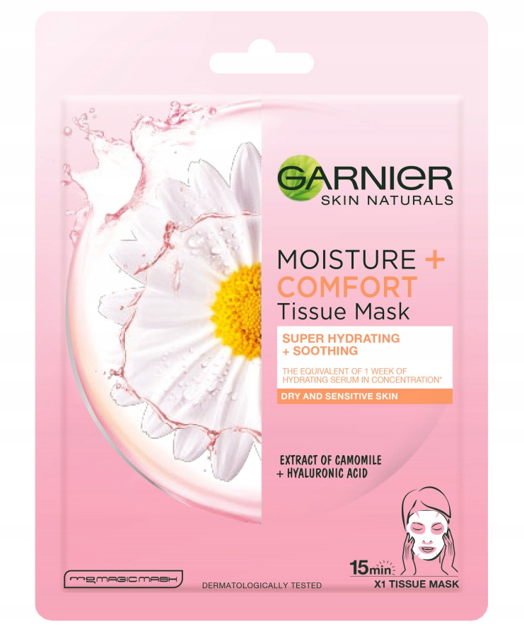

Garnier Hydra Bomb Maska Nawilża Koi Rumianek