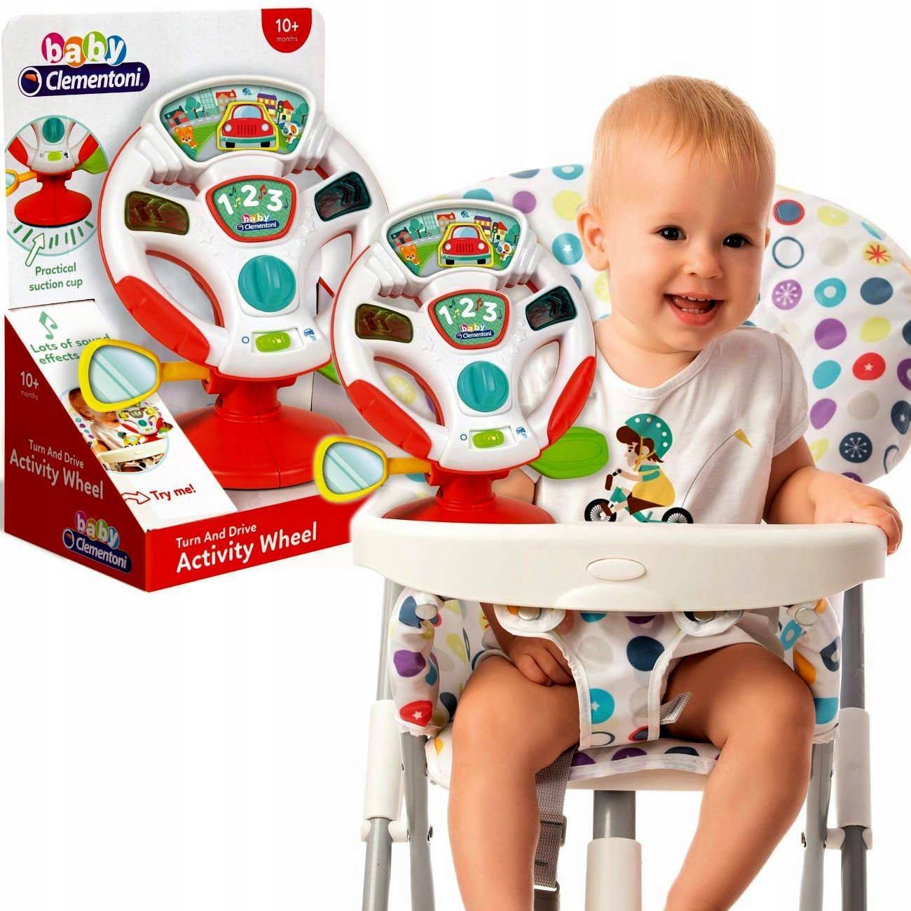 

Clementoni Interaktywna Kierownica Na Przyssawkę