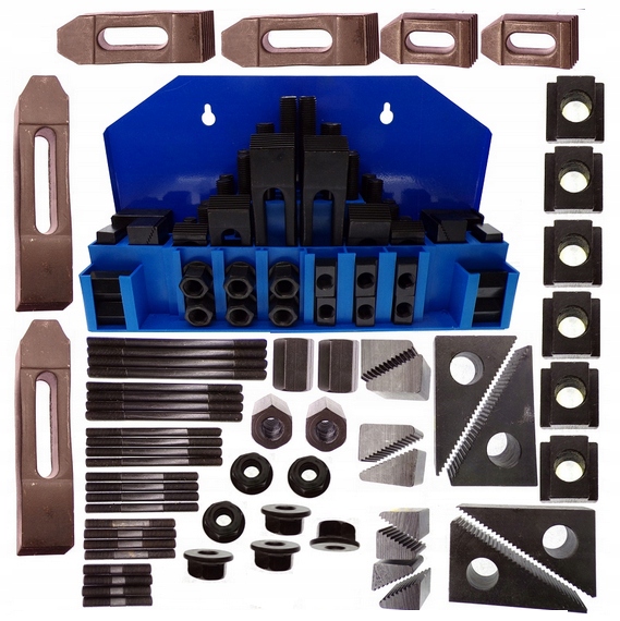 Łapy Mocujące 8/10 Zestaw Łap Mocujących Płytki Dociskowe Lasze 8x10 M8