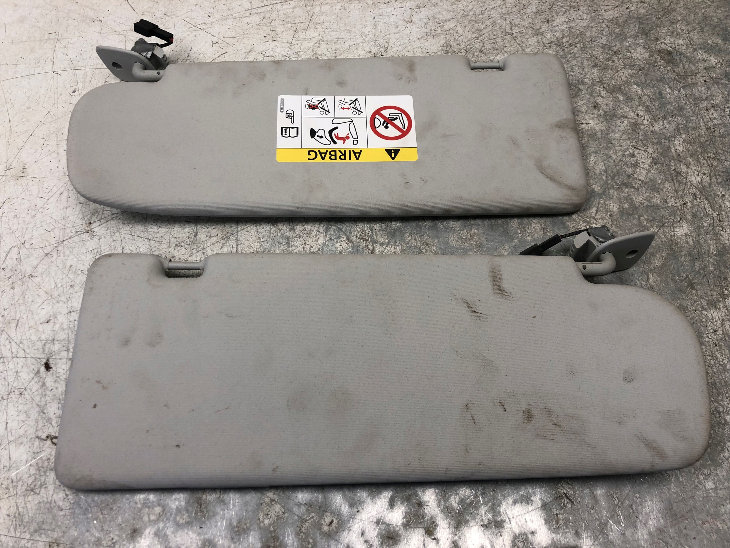 visor visor left right VW SHARAN 7M3857551Q 7M3857552T