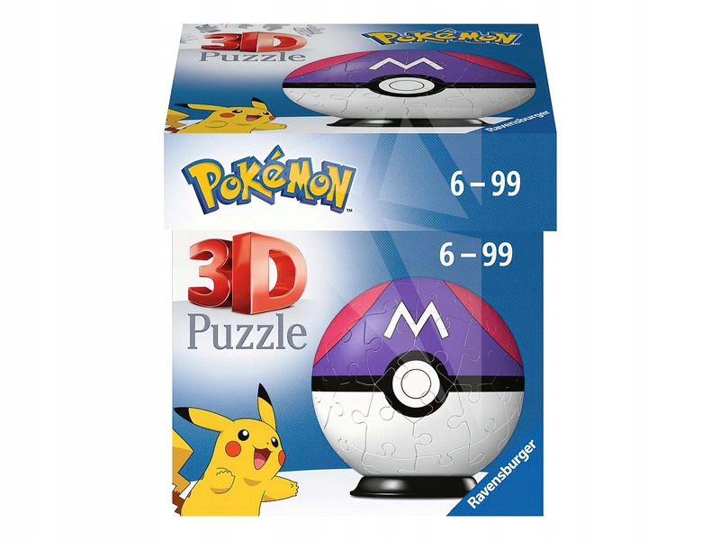 Puzzle 3D RAVENSBURGER Pokemon Master Ball 11564